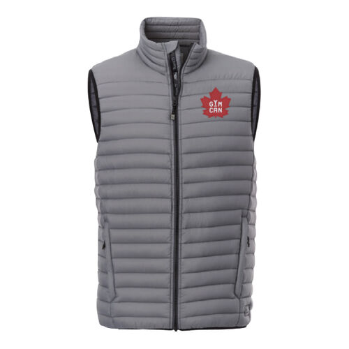 Roots73 Men's Classic Emblem Embroidered Down Vest Thumbnail