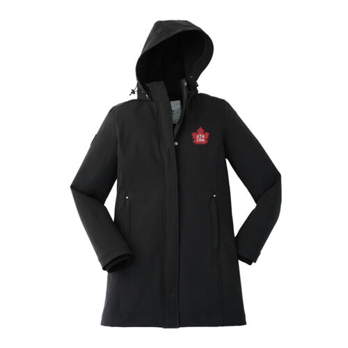 Roots73 Women's Classic Emblem Embroidered Insulated Softshell Jacket Thumbnail