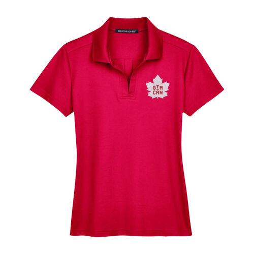 Devon & Jones Women's Classic Emblem Embroidered Polo Thumbnail
