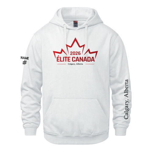 Vault Unisex Calgary Elite 2026 Crest & Sleeve Printed Hoodie Thumbnail