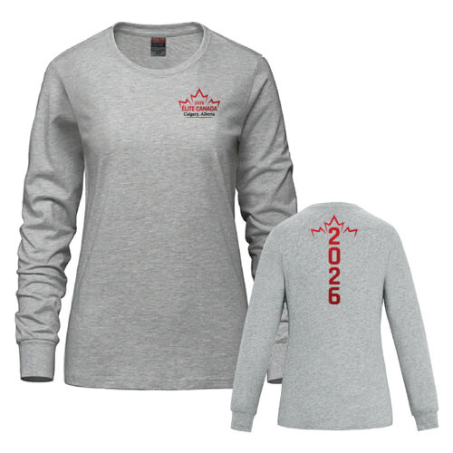 Breeze Women's Calgary 2026 Emblem & Back Printed Long Sleeve Thumbnail