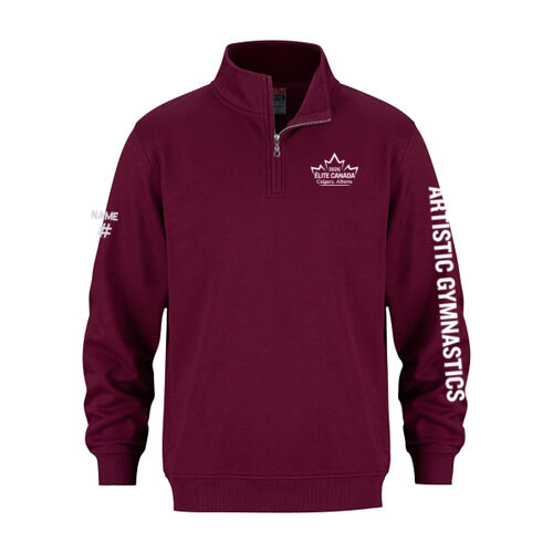 Flux Unisex Calgary AG 2026 Emblem Printed Quarter Zip Thumbnail