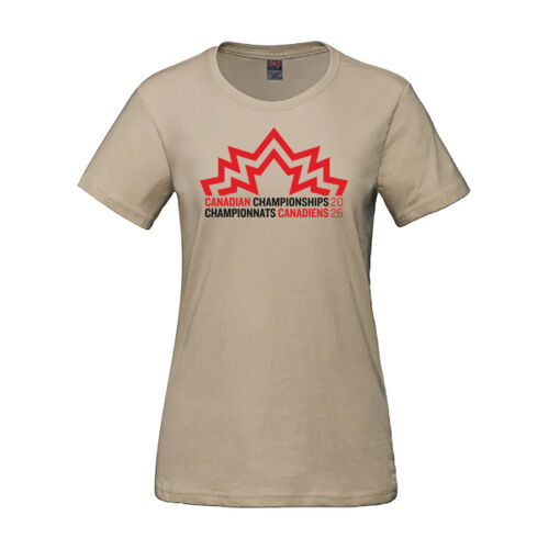 Parkour Women's Canadian Championships 2026 Crest Printed T-Shirt Thumbnail