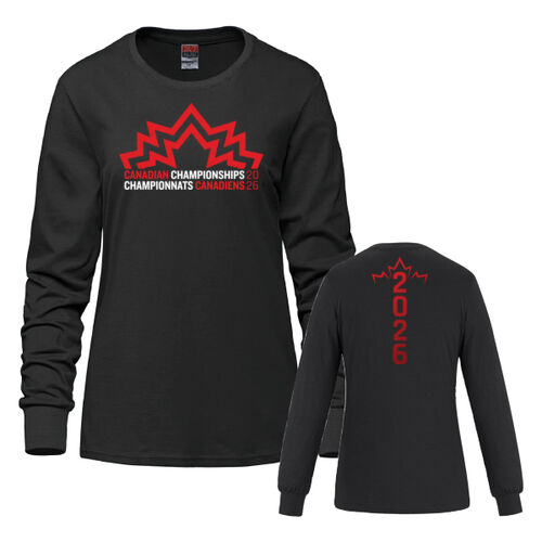 Breeze Women's Canadian Championships 2026 Crest & Back Printed Long Sleeve Thumbnail