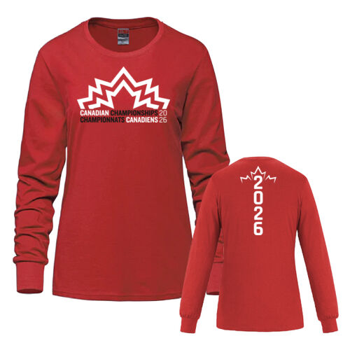 Breeze Women's Canadian Championships 2026 Crest & Back Printed Long Sleeve Thumbnail