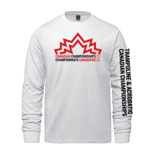 Breeze Men's Trampoline & Acrobatic Canadian Championships 2026 Crest Printed Long Sleeve Thumbnail