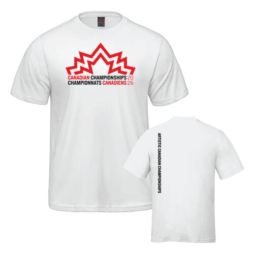 Parkour Men's Artistic Canadian Championships 2026 Crest Printed T-Shirt Thumbnail