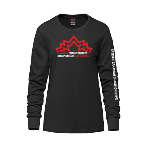Breeze Women's Artistic Canadian Championships 2026 Crest Printed Long Sleeve Thumbnail