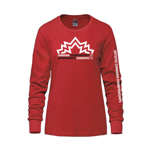 Breeze Women's Artistic Canadian Championships 2026 Crest Printed Long Sleeve Thumbnail