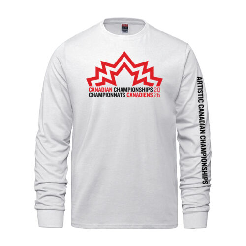 Breeze Men's Artistic Canadian Championships 2026 Crest Printed Long Sleeve Thumbnail