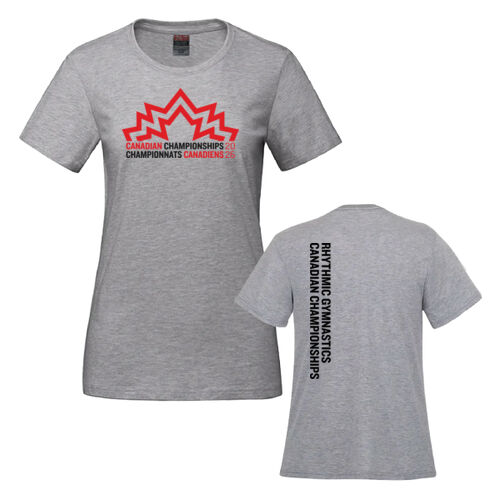 Parkour Women's RG Canadian Championships 2026 Crest Printed T-Shirt Thumbnail