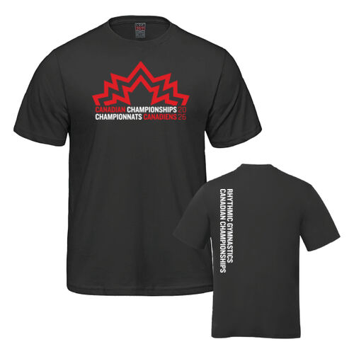 Parkour Men's RG Canadian Championships 2026 Crest Printed T-Shirt Thumbnail