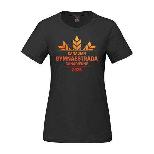 Parkour Women's Gymnaestrada 2026 Crest Printed T-Shirt Thumbnail