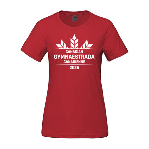 Parkour Women's Gymnaestrada 2026 Crest Printed T-Shirt Thumbnail