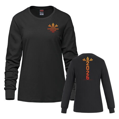 Breeze Women's Gymnaestrada 2026 Emblem & Back Printed Long Sleeve Thumbnail