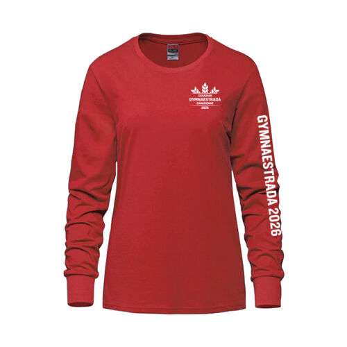 Breeze Women's Gymnaestrada 2026 Emblem & Sleeve Printed Long Sleeve Thumbnail