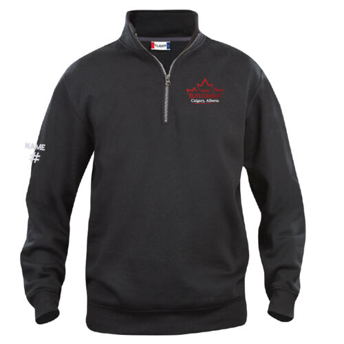 Flux Unisex Calgary 2026 Emblem Printed Quarter Zip Thumbnail