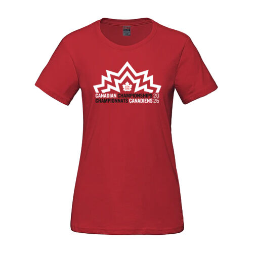 Parkour Women's Canadian Championships 2026 Crest Printed T-Shirt Thumbnail