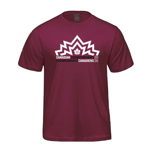 Parkour Men's Canadian Championships 2026 Crest Printed T-Shirt Thumbnail