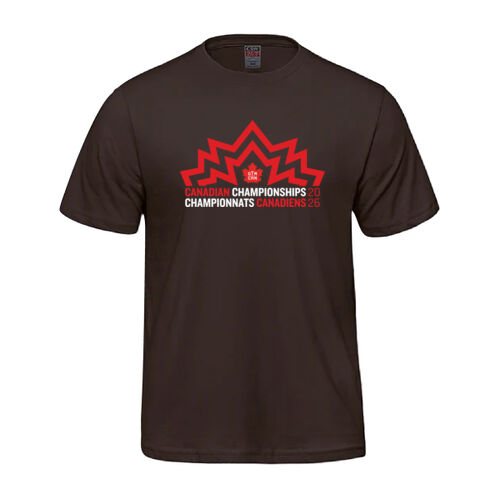 Parkour Youth Canadian Championships 2026 Crest Printed T-Shirt Thumbnail