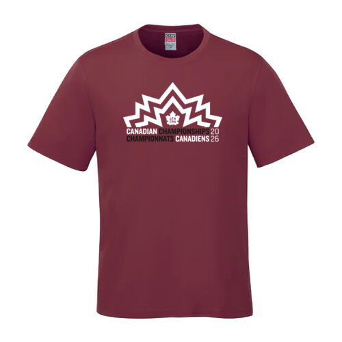 Parkour Youth Canadian Championships 2026 Crest Printed T-Shirt Thumbnail