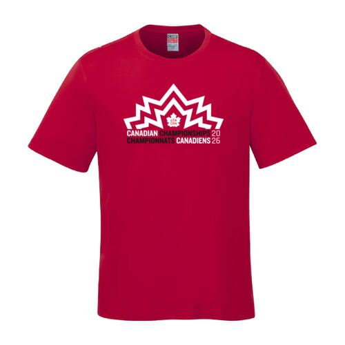 Parkour Youth Canadian Championships 2026 Crest Printed T-Shirt Thumbnail