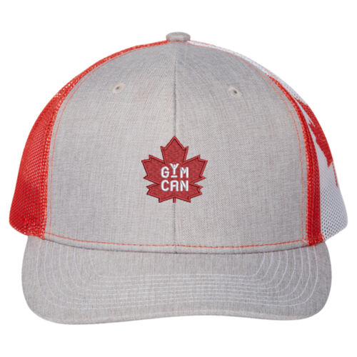Adult Classic Emblem Embroidered Mesh Canada Trucker Hat Thumbnail