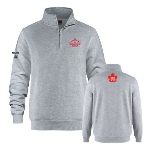 Flux Unisex Markham 2027 Printed Quarter-Zip Thumbnail