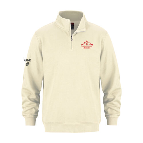 Flux Unisex Markham 2027 Printed Quarter-Zip Thumbnail