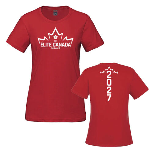 CSW Women's Terrebonne 2027 Printed Performance T-Shirt Thumbnail